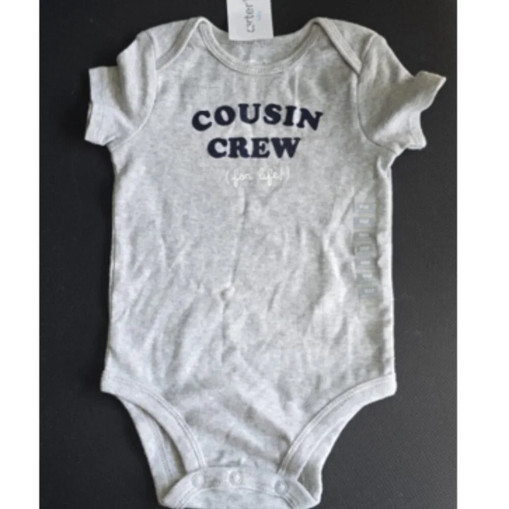 Carter's Baby Cousin‎ Crew Short-Sleeve Bodysuit